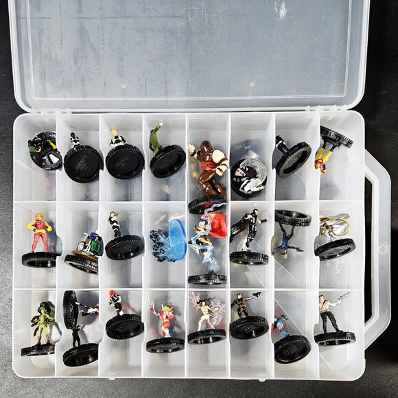 HeroClix 170 figure Lot w/Cards, Maps and more - Picture 3 of 11